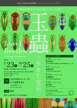 「玉蟲」展チラシ