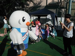 スポーツ祭東京2013のマスコットキャラクター“ゆりーと”も参加